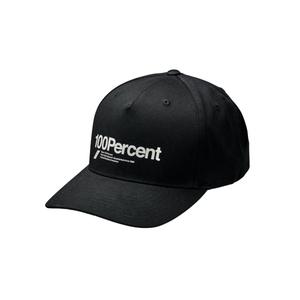 100% Manifesto Cappello snapback nero