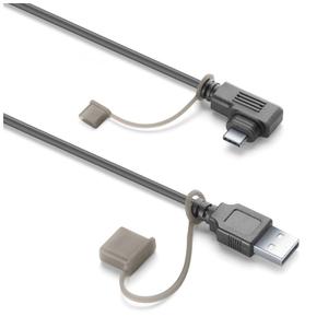 Cavo di alimentazione per Interphone Ridesync USB-C/USB-A