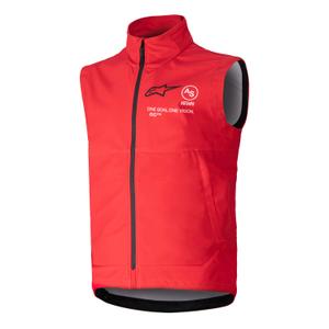 Alpinestars Techstar gilet softshell rosso per bambini
