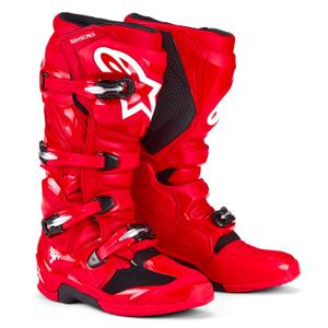 Stivali da moto Alpinestars Tech 7 rossi