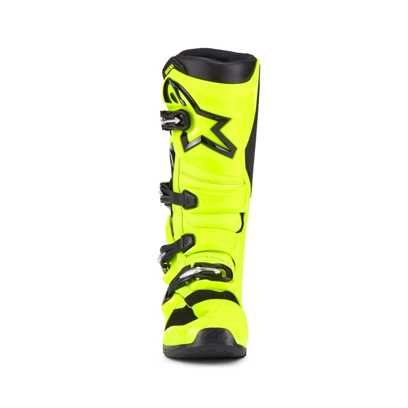 Stivali da moto Alpinestars Tech 7 giallo fluo-nero