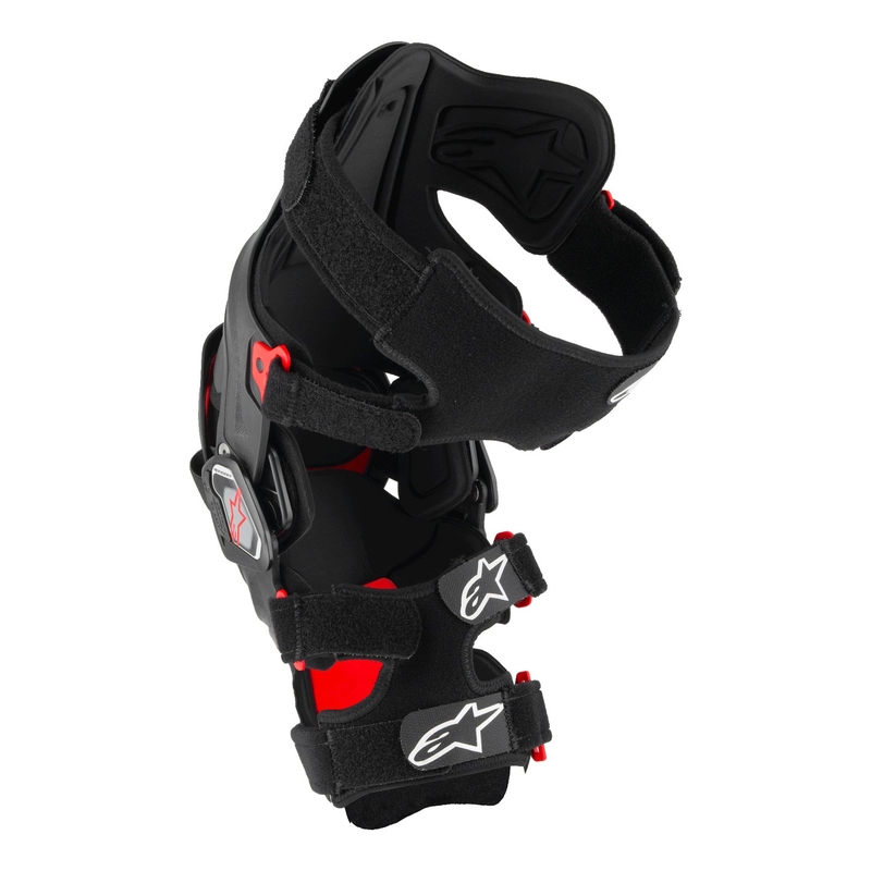 Ginocchiere Alpinestars RK-7 Plasma nero-rosso 2025