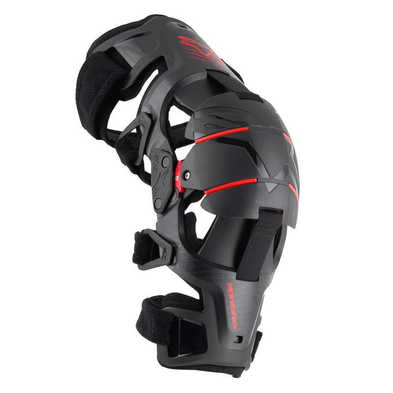 Ginocchiere Alpinestars RK-1 Plasma nere-rosse