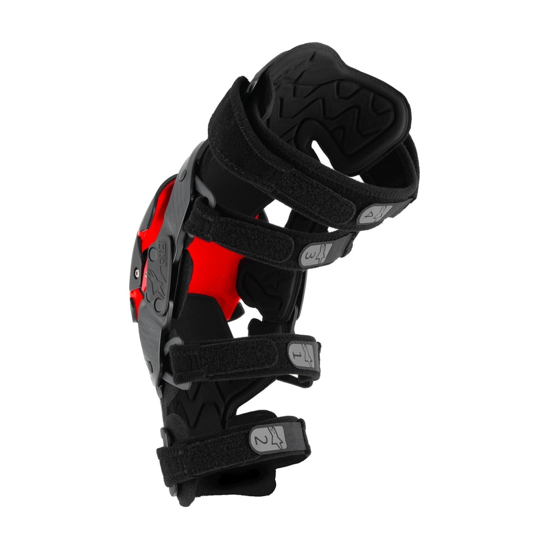 Ginocchiere Alpinestars RK-1 Plasma nere-rosse