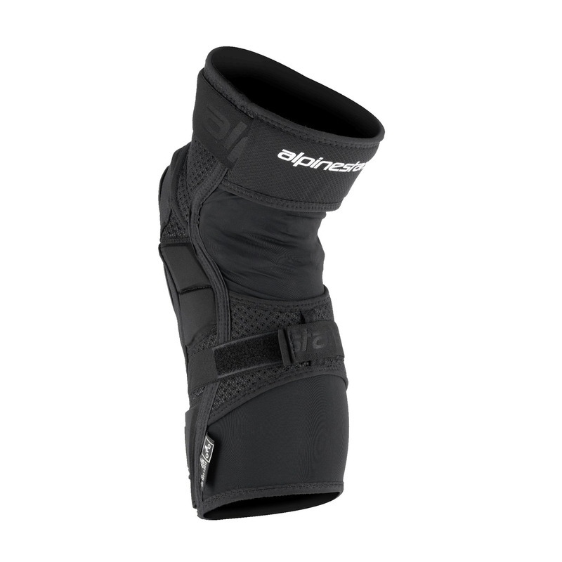 Alpinestars Bionic Pro Plasma protezioni per ginocchia nero-rosso-bianco
