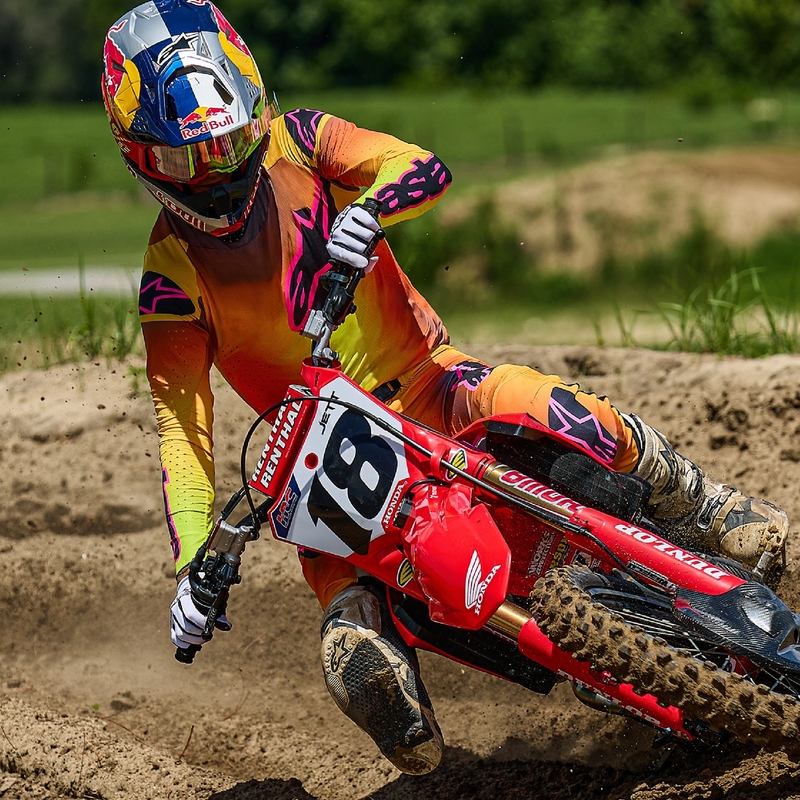 Maglia da motocross Alpinestars Supertech Lipan giallo-rosa