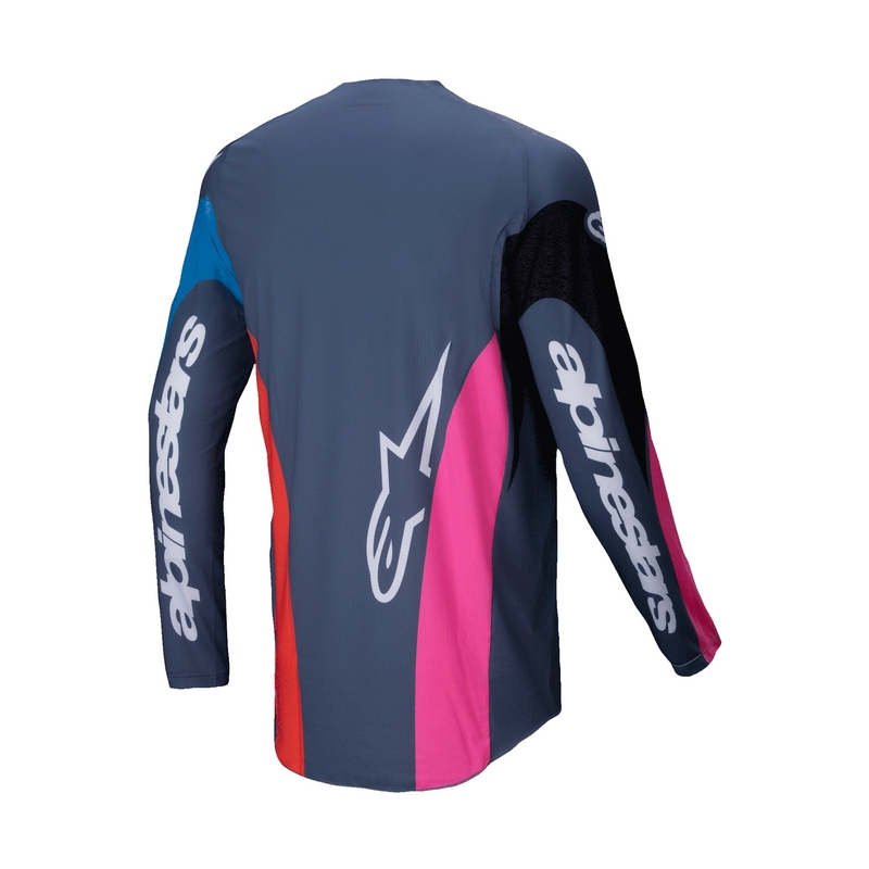 Alpinestars Techstar Dreem maglia da motocross grigio-multicolore