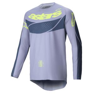 Alpinestars Techstar Dreem maglia da motocross grigio-grigio scuro