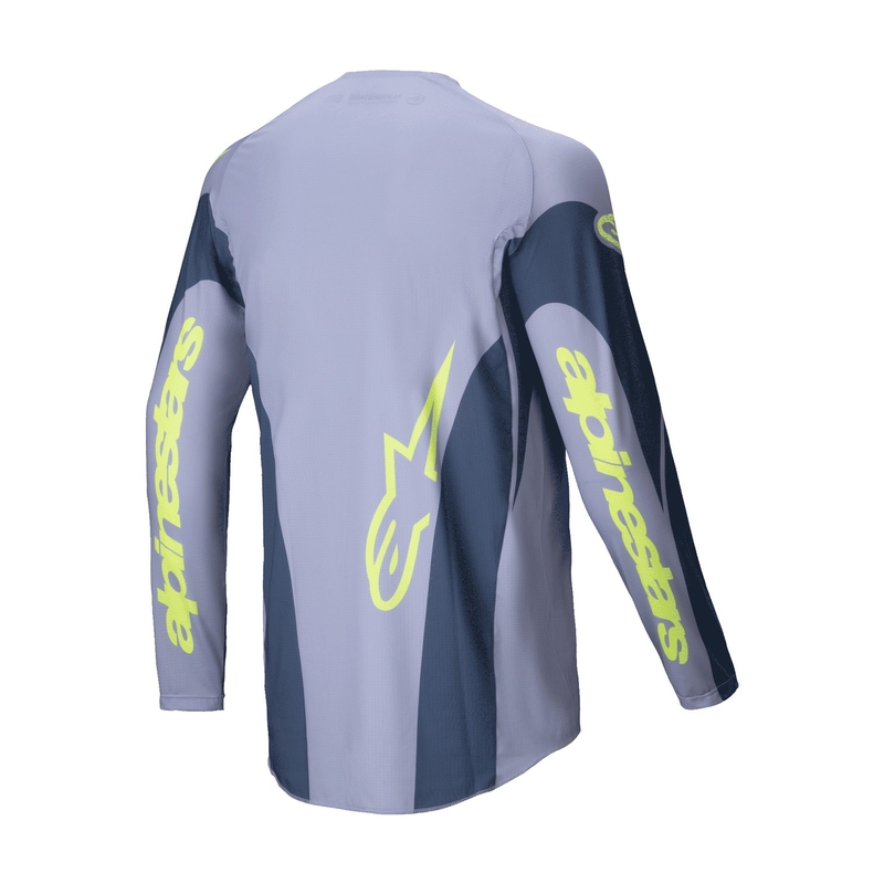 Alpinestars Techstar Dreem maglia da motocross grigio-grigio scuro