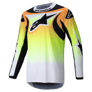 Maglia Alpinestars Fluid Wurx Motocross giallo e nero