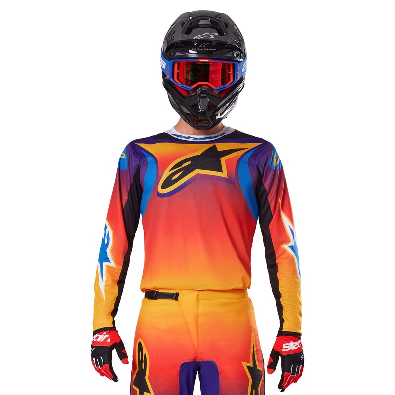 Alpinestars Maglia da motocross Alpinestars Fluid Wurx Multicolore