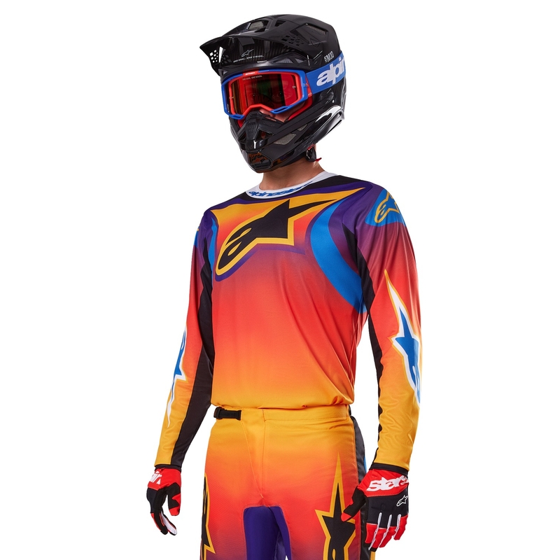Alpinestars Maglia da motocross Alpinestars Fluid Wurx Multicolore