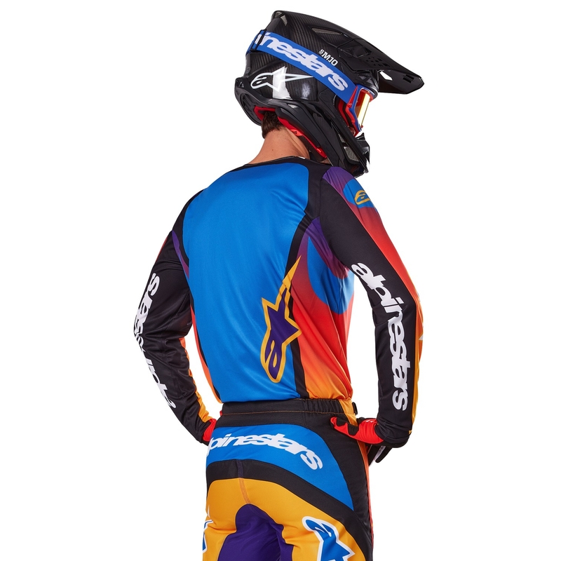 Alpinestars Maglia da motocross Alpinestars Fluid Wurx Multicolore