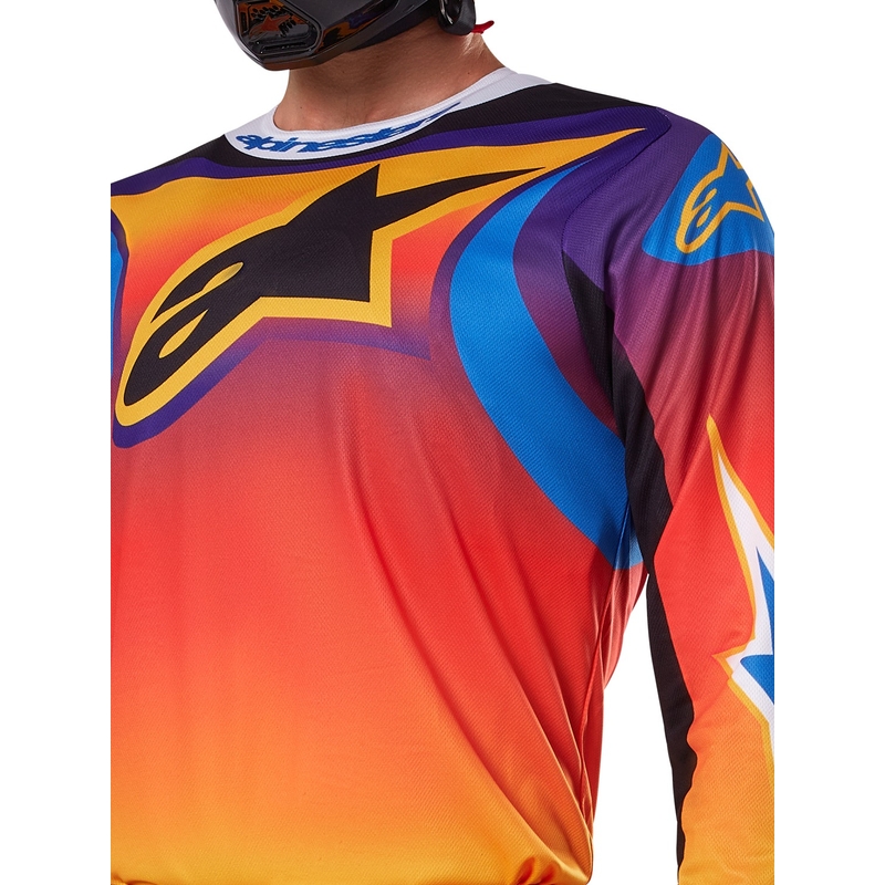 Alpinestars Maglia da motocross Alpinestars Fluid Wurx Multicolore