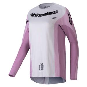 Maglia da motocross Alpinestars Stella Techstar Melt Donna Nero, Crema e Giallo