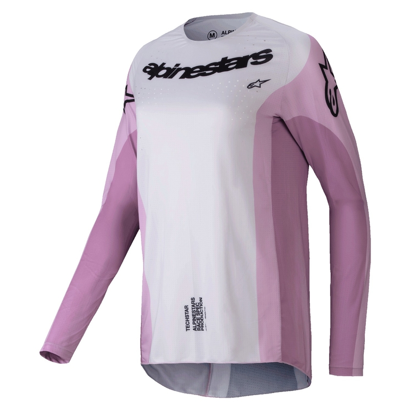 Maglia da motocross Alpinestars Stella Techstar Melt Donna Nero, Crema e Giallo
