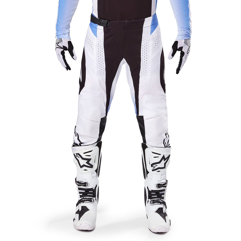 Alpinestars Techstar Melt Pantaloni da motocross nero e blu