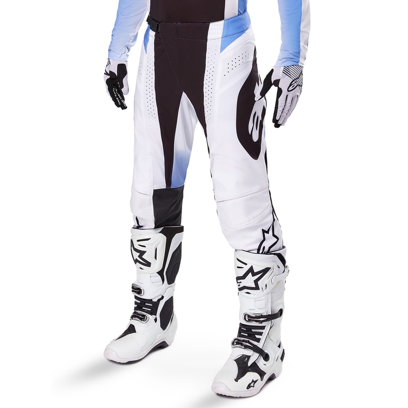 Alpinestars Techstar Melt Pantaloni da motocross nero e blu