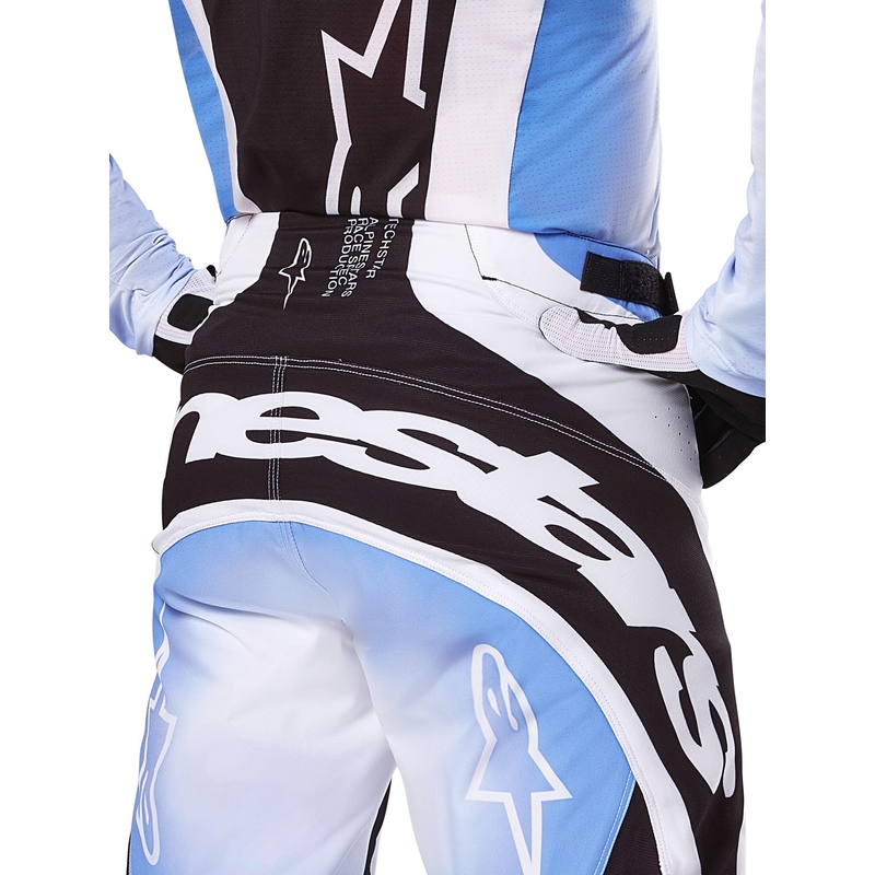 Alpinestars Techstar Melt Pantaloni da motocross nero e blu