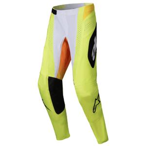 Alpinestars Techstar Melt Pantaloni da motocross giallo e nero