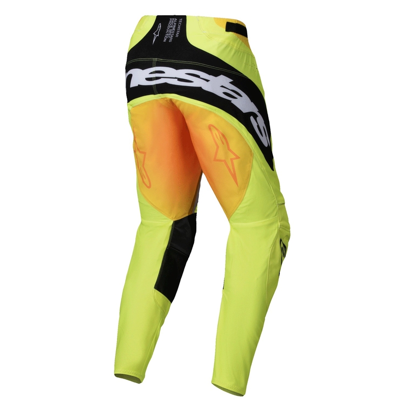 Alpinestars Techstar Melt Pantaloni da motocross giallo e nero