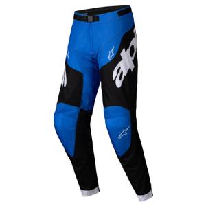 Alpinestars Racer Veil Pantaloni da motocross blu e neri