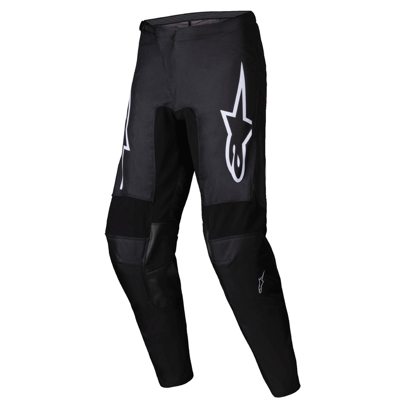 Alpinestars Fluid Haul Pantaloni da motocross bianchi e neri