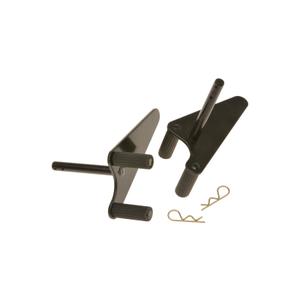 Adattatori di ricambio per stativi Q-TECH nero 2 pezzi