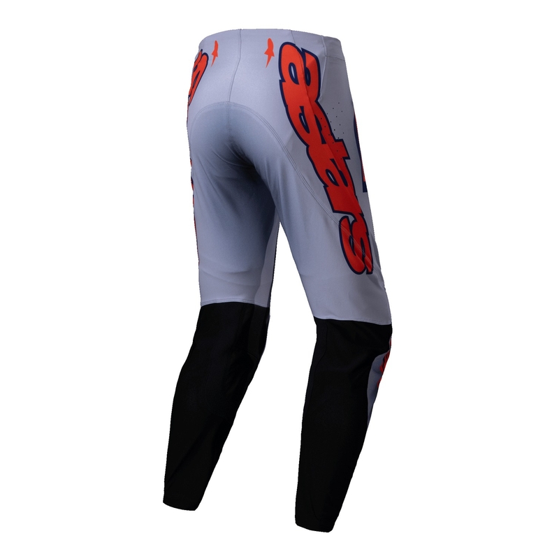 Alpinestars Pantaloni da motocross Supertech Lipan grigio-arancio fluo