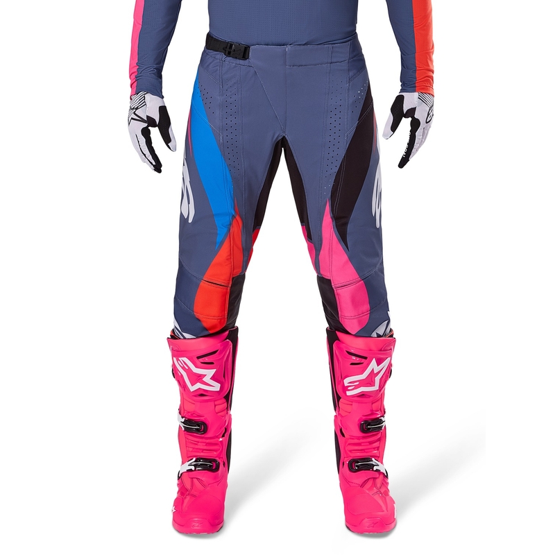 Alpinestars Techstar Dreem Pantaloni da motocross grigio-multicolore