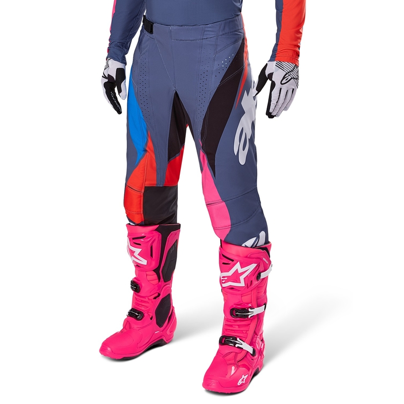 Alpinestars Techstar Dreem Pantaloni da motocross grigio-multicolore