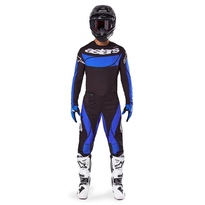 Alpinestars Techstar Dreem Pantaloni da Motocross Nero e Blu