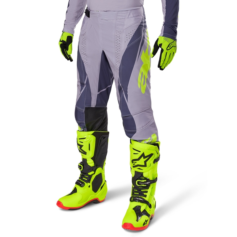 Alpinestars Techstar Dreem pantaloni da motocross grigio-grigio scuro