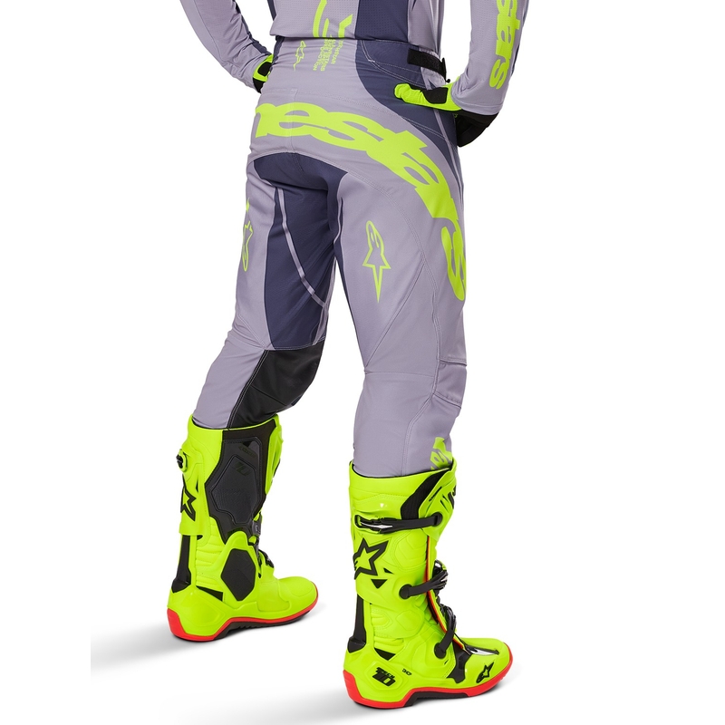 Alpinestars Techstar Dreem pantaloni da motocross grigio-grigio scuro