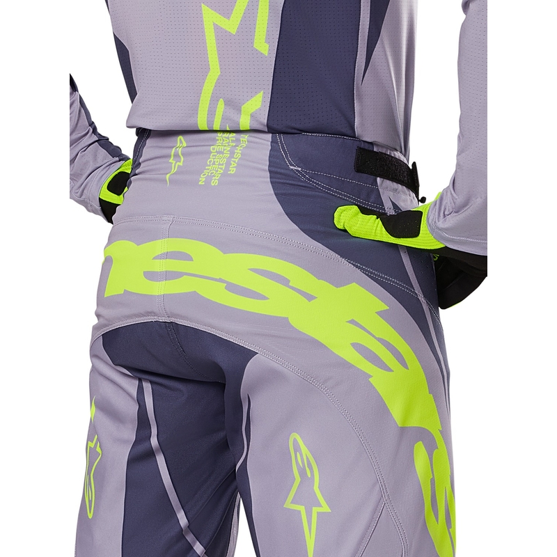 Alpinestars Techstar Dreem pantaloni da motocross grigio-grigio scuro
