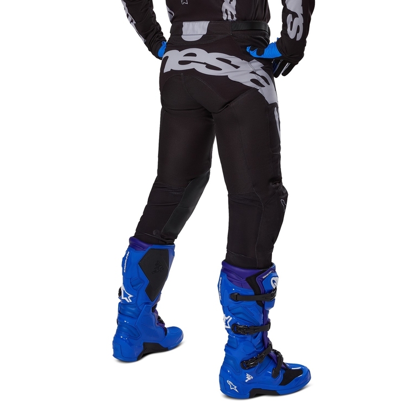 Alpinestars Racer Graphite Motocross Pants Nero e Grigio