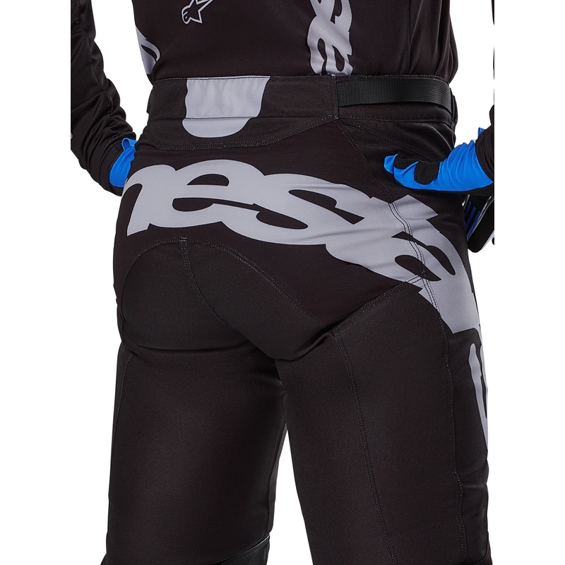 Alpinestars Racer Graphite Motocross Pants Nero e Grigio