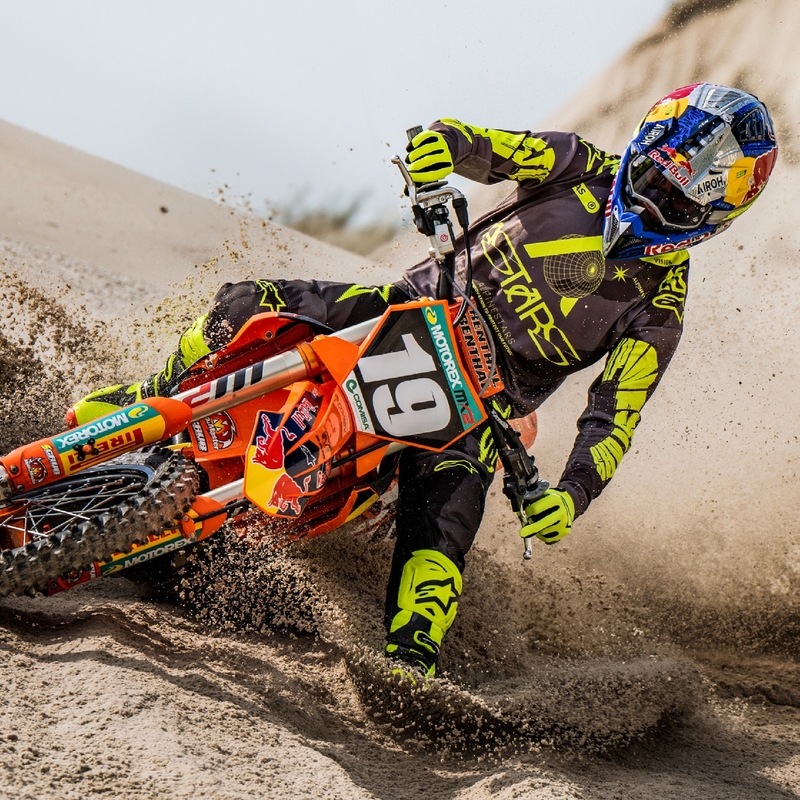 Alpinestars Racer Hollow Pantaloni da motocross giallo scuro camo-fluo