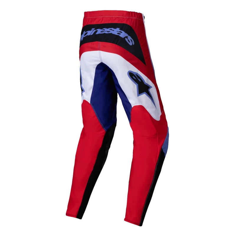 Pantaloni da motocross Alpinestars Fluid Wurx rosso porpora