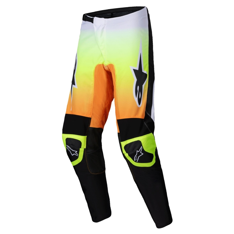 Alpinestars Fluid Wurx Pantaloni da motocross giallo e nero