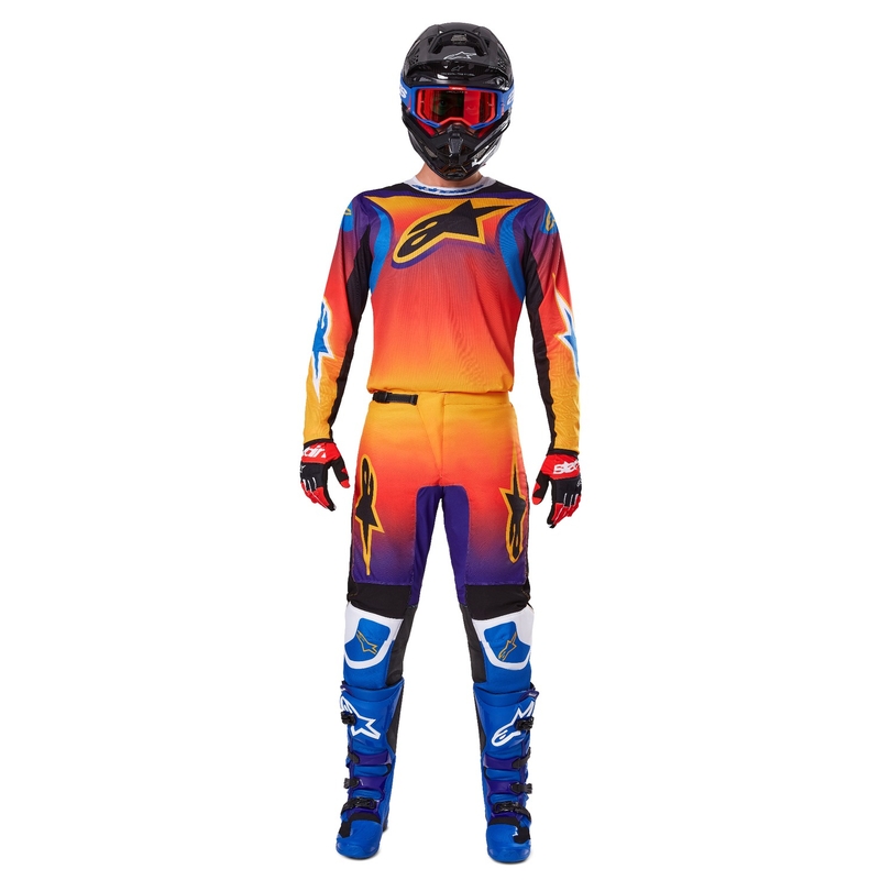 Alpinestars Fluid Wurx Pantaloni da motocross multicolore