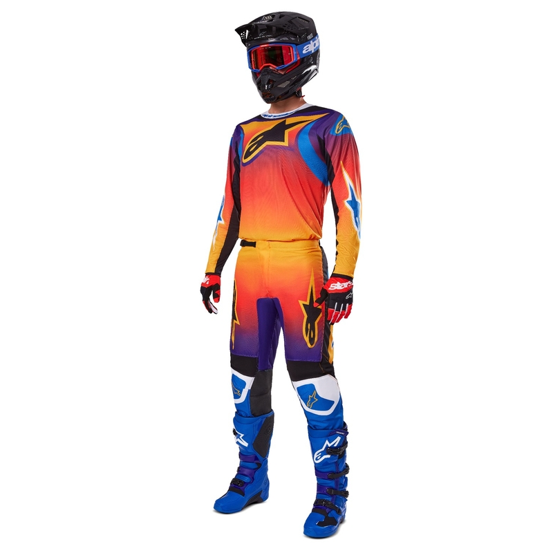 Alpinestars Fluid Wurx Pantaloni da motocross multicolore