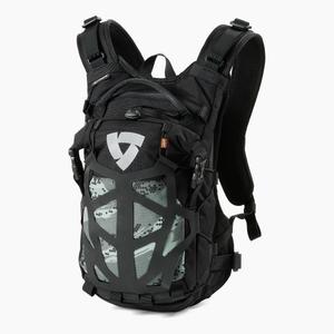 Zaino moto Revit Arid H2O 9 l nero-camoscio grigio