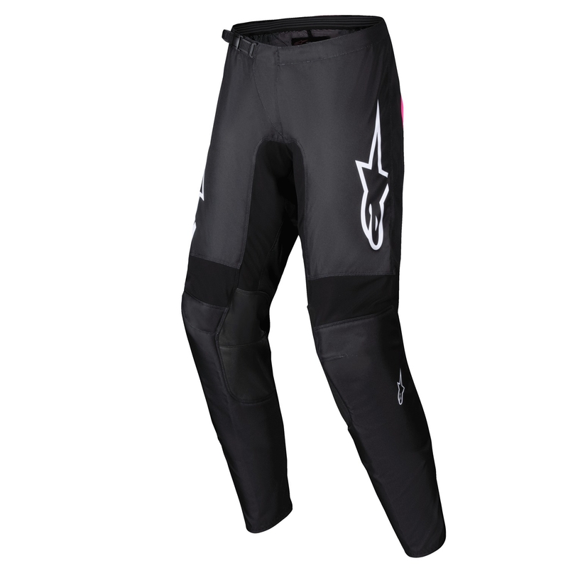 Pantaloni da motocross Alpinestars Stella Fluid Haul Donna Nero-Fluo Rosa