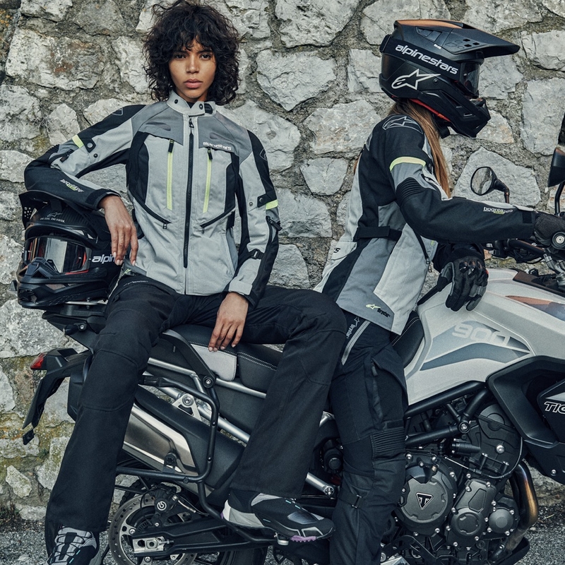 Giacca da moto da donna Alpinestars Stella Bogota PRO Drystar nera