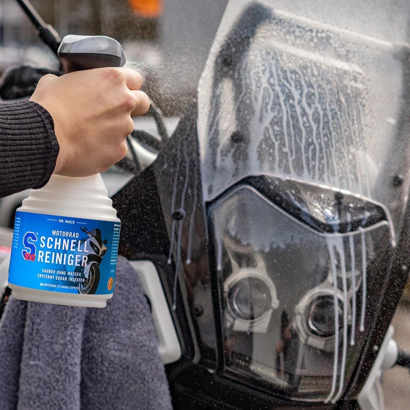 Detergente per moto senza acqua S100 Detergente senza acqua 500 ml