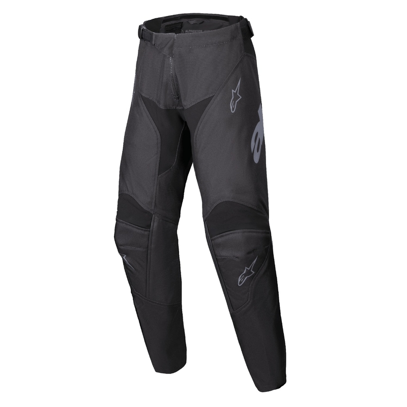 Alpinestars Racer Graphite Bambini Pantaloni da Motocross Nero e Grigio