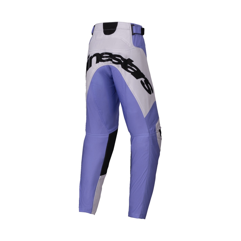 Alpinestars Racer Veil Bambini Pantaloni da motocross viola e nero