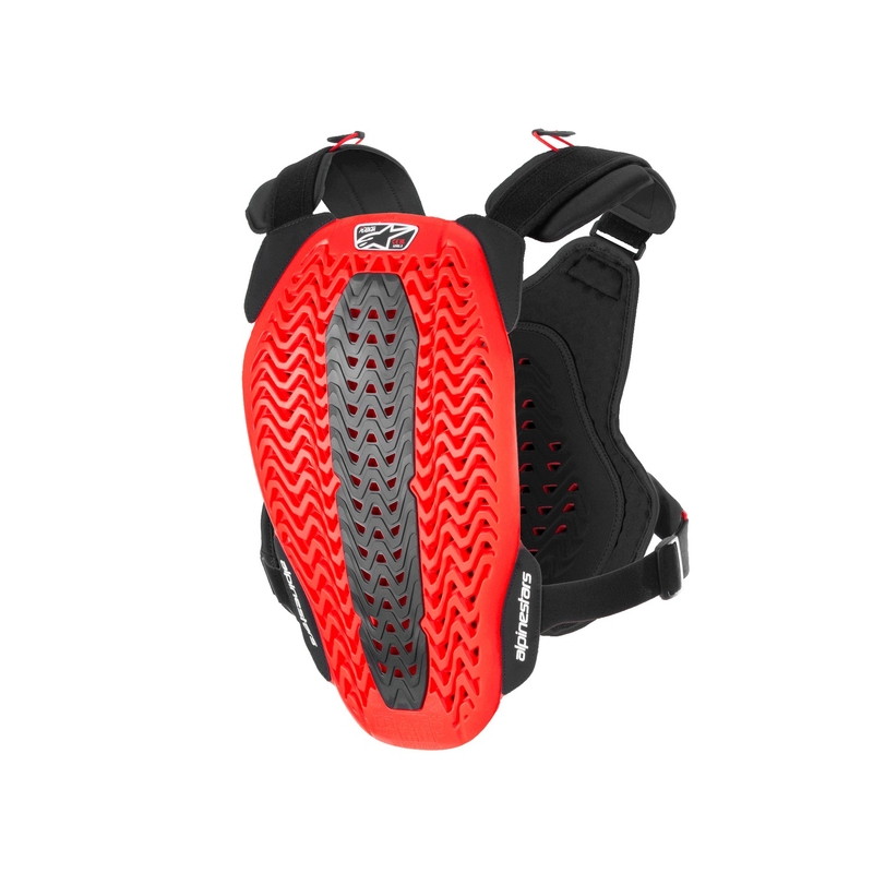 Alpinestars A-5 Plasma protezione toracica nero-rosso-bianco