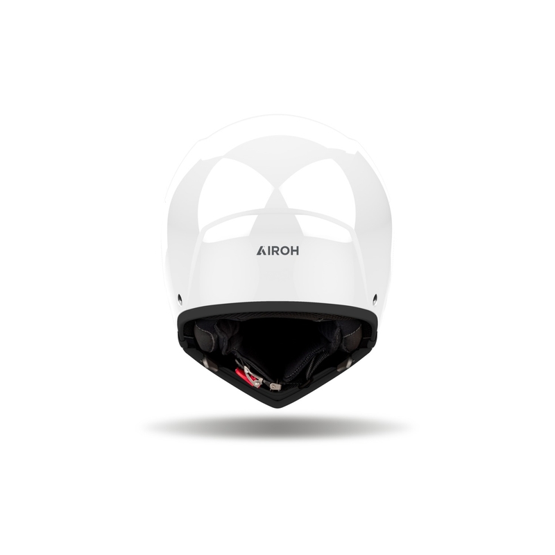 Casco moto modulare Airoh J110 Colore bianco lucido
